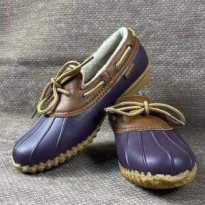JBU Sport Women’s Purple Gwen Slip On Duck Shoes size size 6 EUC